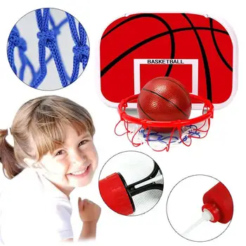 Nastavljiv Visi Košarka Zaprtih Košarka Hoop Košarka, Mini Otroci, Igre Za Otrok Polje Odbor Košarka, Igranje M2T3