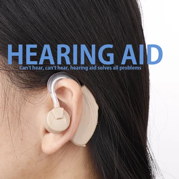 Starejši Slušni Pripomočki Mini Za Uho Najboljši Zvok, Glas Ojačevalnik Nastavljiv Ton Poceni Digitalni Slušni aparat za Starejše