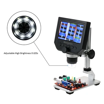 1-600 x G600 Digitalni Mikroskop, 4.3