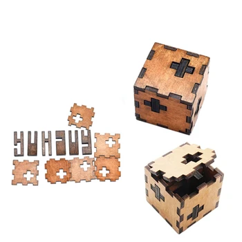 Vroče Lesene Igrače 3D Uganke Kitajski Kong Ming Luban Zaklepanje Izobraževalne Inteligence Igri Cube Otroci Igrače za Odrasle