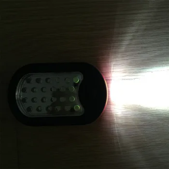 LED Nočno Luč, Svetilka LED Svetilko Svetilka Delo Svetlobe, 24 Prenosna LED Luči Kampiranje Kolesarska Svetilka z vgrajenim Magnetom Kavelj