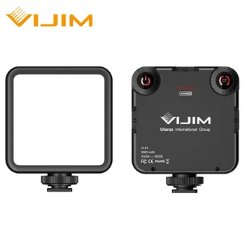 VIJIM VL81 3200k-5600K 850LM 6,5 W Zatemniti Mini Prenosni Vlog Fill Light LED Video Luč Z Hladno Čevelj Vgrajeno Baterijo 3000mAh