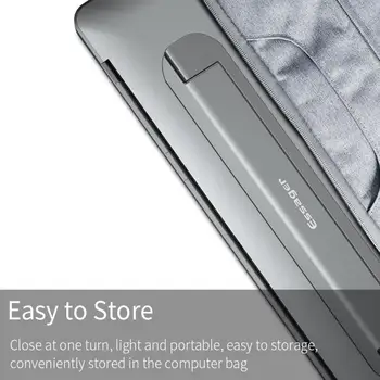 Aluminijaste Zlitine, Zložljivi Laptop Stojalo Držalo Za Macbook Pro Air Prenosnik Prenosne Kovinske Desk Tabela Znanja Košara Zložljivi