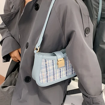 Volna Sequins Pazduho vrečko 2020 Moda New Visoke kakovosti PU Usnja Ženske Oblikovalec Torbici Majhno Potovalno Ramenski Messenger Bag