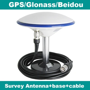 HG-GOYH7151,Survey GNSS Antene,GPS/Glonass/Beidou,RTK-Sprejemnik, Antena,Magnetni Osnove,5m TNC-TNC Kabel