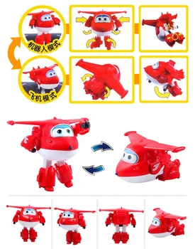 Super Krilo Jimbo ABS Super Krila Deformacije Letalo Preoblikovanje Robot figuric-igrač za Božična darila Brezplačna Dostava
