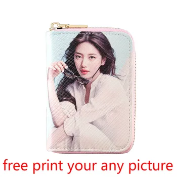 Kovanec torbici ženski prosti fotografijo sliko za tiskanje po meri kratek srčkan po meri denarnice 2019 moda srčkan torbici osebnost kartico vrečko