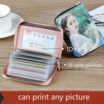 Kovanec torbici ženski prosti fotografijo sliko za tiskanje po meri kratek srčkan po meri denarnice 2019 moda srčkan torbici osebnost kartico vrečko