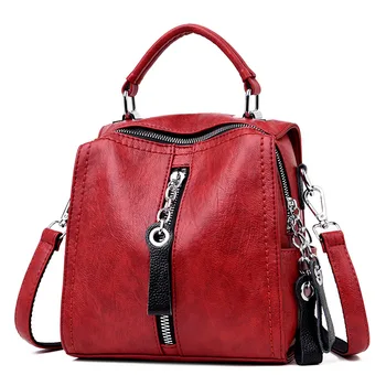 Ženske vrečko 2020 trend blagovne znamke težko vrečke srednje H8 vrečko žensk rdeče rami
