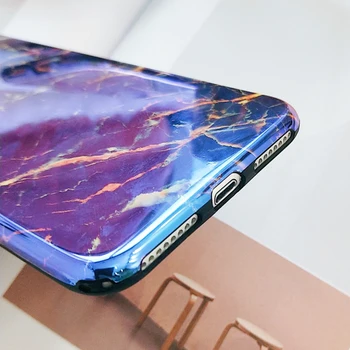 UBERAY Luksuzni primeru marmorja kritje za iphone XS Max XR 7 8 Plus Telefon Primerih Mehko Silicij Coque Nekaj Primeru Moda Darilo Spusti Primeru