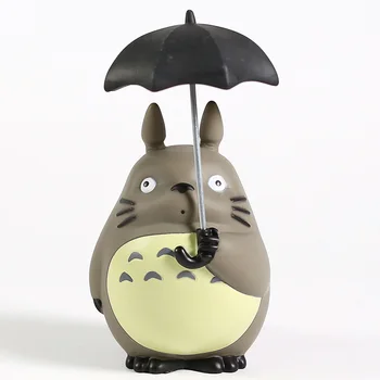 Moj Sosed Totoro s Krovno PVC Slika Hayao Miyazaki Zbirateljske Model Igrača