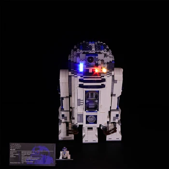 Led Svetloba Nastavite Združljiv Za lego 10225 star wars R2-D2 Robot 05043 Stavbe, Bloki, Opeke, Igrače, Darila (samo svetloba+polje Baterije)