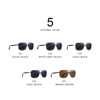 MERRYS DESIGN Moških Klasičnih Luksuzne blagovne Znamke sončna Očala HD Polarizirana sončna očala Za Vožnjo TR90 Noge UV400 Zaščito S8181