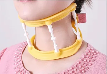 Nastavljiv otroški vratu naramnicami materničnega vratu vleko krivih torticollis neckband odraslih ovratnik za podporo brezplačno shippig