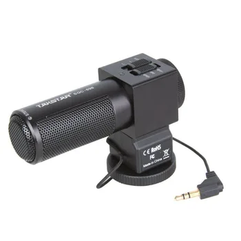 Takstar SGC-698 Kondenzatorskega Mikrofona, Intervju Video Snemanje Mic za Nikon Canon DSLR Fotoaparat Vlog Mic sgc 698 Filmmaking