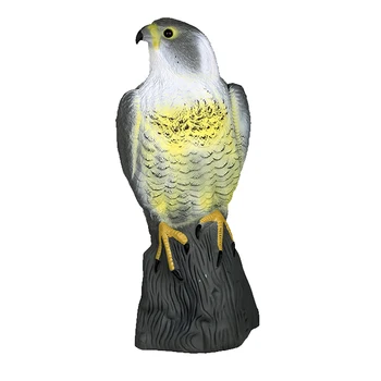 Realno Falcon Vabo Plevela Zatiranje Vrtnih Ptic Scarer Strašilo Dekor 17 x 17.5 x 41 cm