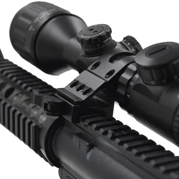 Alonefire KCT2008 25mmAirsoft Puška Strel pištolo Pogled Področje vijake za Hitro Sprostitev, nastavljiv lov Laser Pogled Pištolo dodatki