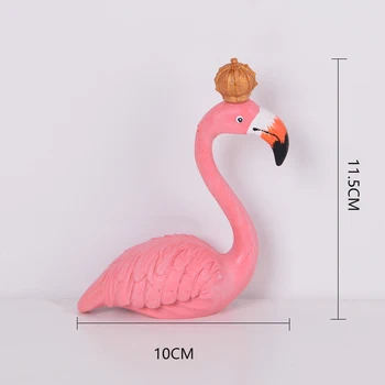 Nove Ustvarjalne Flamingo Car Interior Decoration Torto Dekoracijo Doma Dekoracijo Modela Vbrizgavanje Nakit