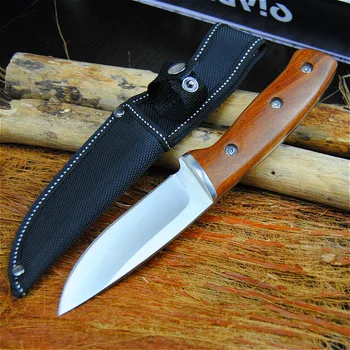 Visoka Kakovost lovski noži za les, ročaj kampiranje preživetje taktično omejeno nož north american lovski nož Naravnost
