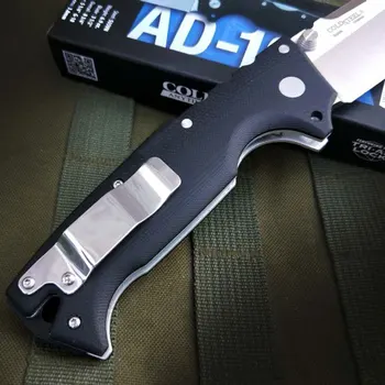 MANCROZ hladno seel AD10 Visoko Zmogljivost lov Folding nož S35VN rezilo preživetje taktično G10 ročaj kampiranje Žepni noži