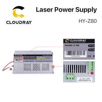 Cloudray 80-100W CO2 Laser Napajanje Monitorja AC90-250V EFR Cev za CO2 Laser Graviranje Rezanje NN-Z80 Z Series