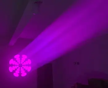 75-vatne žarnice Mini LED DMX Gobo Gibljive Glave Spot Luči Klub DJ 65w Razsvetljavo Stranka Disco Gibljejo Vodja Svetlobe