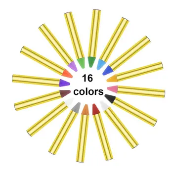 Obraz Barve Barvice Kit Telo Tiskovine Preplete Struktura Svinčniki 16 Barv Festival Za Otroke Darila Stranka Ličila Kažejo, Cosplay