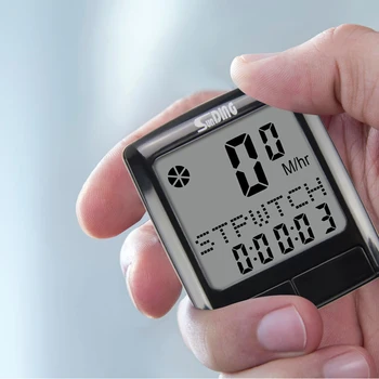 Nepremočljiva Kolesarski Računalnik Brezžično In Žično MTB Kolo Kolesarski Števec Štoparica za Merjenje Watch LED Digitalni Stopnja