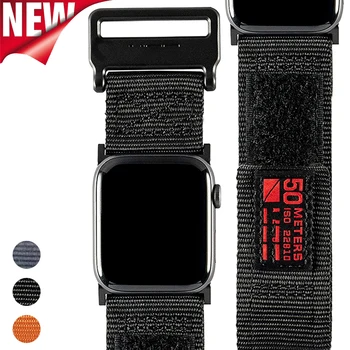 Najlon šport gledam band za iwatch 5 6 2 3 38 mm 42mm zapestnica zanke traku za Apple watch 6 se 5 4 40 mm 44 watchbands wristbelt