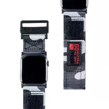 Najlon šport gledam band za iwatch 5 6 2 3 38 mm 42mm zapestnica zanke traku za Apple watch 6 se 5 4 40 mm 44 watchbands wristbelt