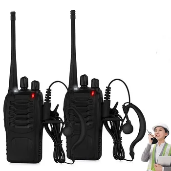 Baofeng BF-888S Walkie-talkie 2Pcs Professional Radio Postaja, Sprejemnik, dvosmerni 400-470MHZ 16CH DC 5V 1000mA Prenosni Radio