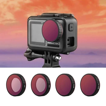 Objektiv kamere Filtri Set Komplet Združljiv ZA DJI Osmo delovanje Fotoaparata Pribor UV CPL ND4 ND8 ND16 ND32 ND4-PL ND8-PL ND16-PL ND