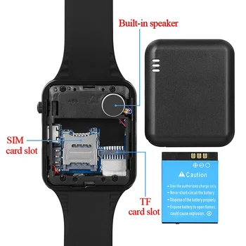 Pametno gledati moške zaslon na dotik podpira kartica SIM bluetooth fotoaparatu, ki je združljiv z obema Android, IOS, ki jih PLYSIN X1