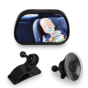 Univerzalni Baby Rearview Mirror Otroška Varnostna Sedeža Avtomobila Otroci, Otroci Vzvratno Ogledalo Varnost Povratne Varnostnih Sedežev Ogledalo 1PCS