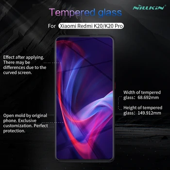 Za Xiaomi Mi 9T Kaljeno Steklo Redmi K20 Pro Stekla Screen Protector Nillkin H+PRO 2.5 D Stekla Za Xiaomi Mi 9T PRO Mi 9 T