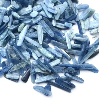 100 g Naravnih Kianit Quartz Polirani Tanko rezino oblike, modre barve, Kristali Padle Gramoz cyanite gemstone za Zdravljenje Kristali