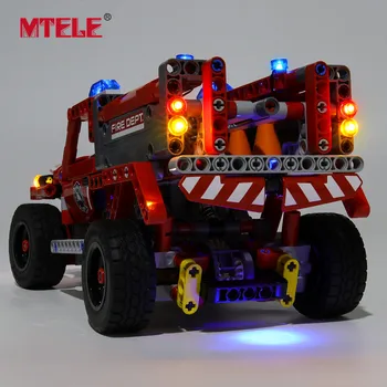 MTELE blagovne Znamke LED Light Up Kit Za 42075 Tehnika Serije Prvi Odziva Združljiv Z 20079 10824 , ŠT Modela Avtomobila