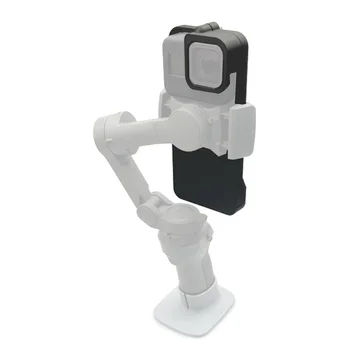 3D Tiskanje Ročno Gimbal Adapter za GoPro Hero 9 8 delovanje Fotoaparata Preklopite Gori Ploščo Protiutež za DJI Osmo Mobilne 4 3 OM4