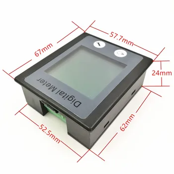 PZEM-011 enofazni Digitalni Voltmeter Ampermeter AC 80-260V 100A Napetosti tok Vat Energije Električna S Tuljavo CT