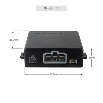 KAKOVOST RFID brez ključa go sistem, avto alarm z transponder enostaven za namestitev roko razoroži pritisni gumb start stop ec008-p3 EASYGUARD