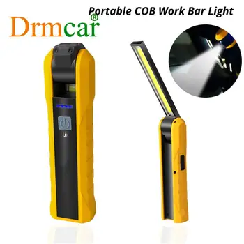 Večnamenska Prenosna COB Led delovna Lučka Nepremočljiva Worklight Svetilka Iskalnim Uporabite Za Preverjanje Razsvetljavo Kampiranje USB Polnjenje