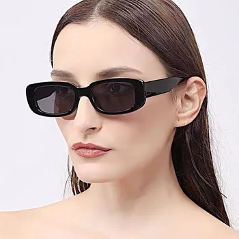 Ženske sončna Očala Vogue Letnik Črni Kvadrat Rožnata Očala Leče Očala Moški za Vožnjo Luksuzni Oblikovalec Prodajalci na Debelo