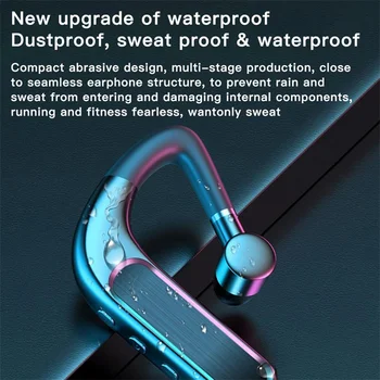Bluetooth 5.0 Slušalke Brezžične Slušalke Blutooth Slušalke za Prostoročno uporabo Slušalke Športne Čepkov Gaming Slušalke NOVO Nadgradnjo