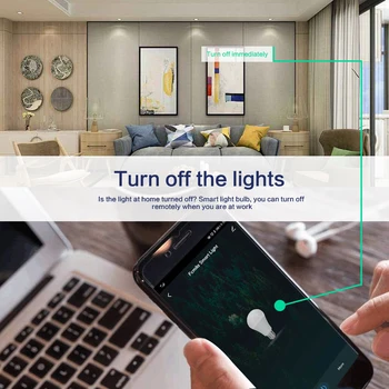 Tuya WiFi Žarnice E27 B22 LED Smart Žarnice Spreminjanje Lučka za Glasovni Nadzor Alexa Google Pomočnik 100W Enakovredno Razsvetljave v Zaprtih prostorih