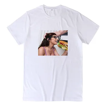Mia Khalifa akcijski film star Smešno Mens Šala T-Shirt Darilo za Rojstni dan Tee Visoke Kakovosti Tee Shirt Poletje Kratkimi Rokavi tshirt Priložnostne
