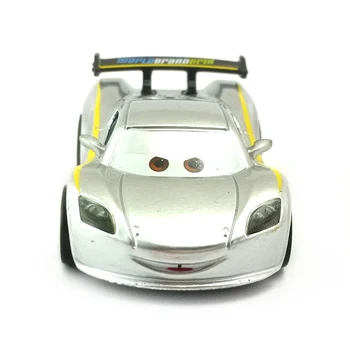 Disney Pixar Cars 2 Hamilton s kovinskim finišem Kovinski Diecast Igrača Avto 1:55 Svoboden Nove blagovne Znamke V Park & Brezplačna Dostava