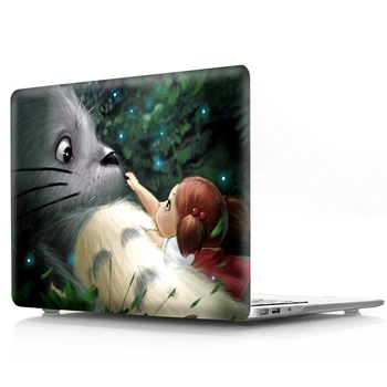 Srčkan Totoro Trdi PVC Ohišje Polno Zaščitnik Kritje Za Huawei Matebook 2020 Novo D14 D15 13 14 X PRO 13.9