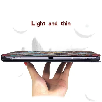 Tablični Primeru za Samsung Galaxy Tab Z T290/T295 (2019) 8.0 Palčni Nosilec Usnje Spusti zaščitni Pokrov + Pisalo