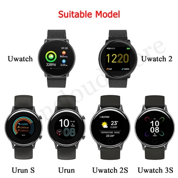 Repalcement manžeta Za Umidigi Urun Watch Trak Za Umidigi Uwatch 3S/2S/2 Silikonsko Zapestnico Šport Watchband Dihanje Pasu