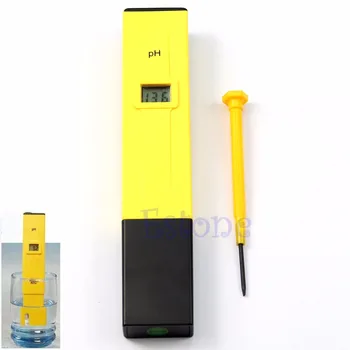 Žepni Digitalni LCD PH-009 0-14 let Tester Meter Pero Tip Akvarija Vodni Bazen Ukrep